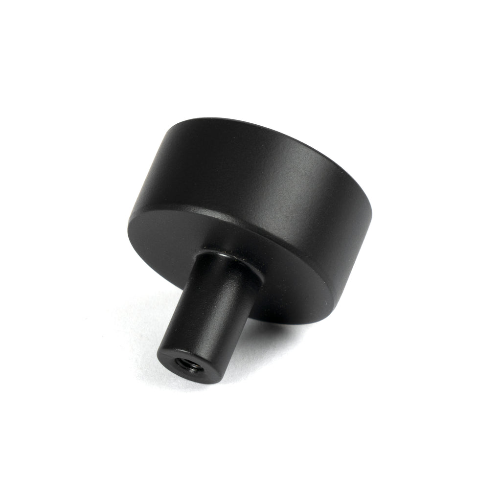 From The Anvil's Matt Black 32mm Kelso Cabinet Knob