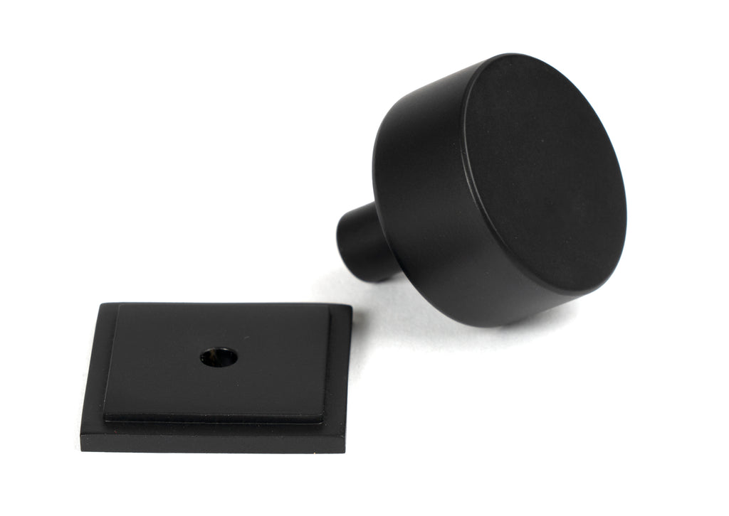 From The Anvil's Matt Black 32mm Kelso Cabinet Knob