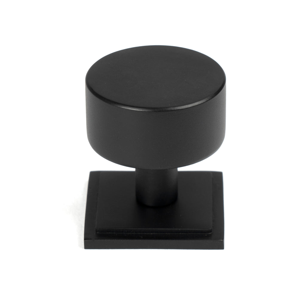 From The Anvil's Matt Black 32mm Kelso Cabinet Knob