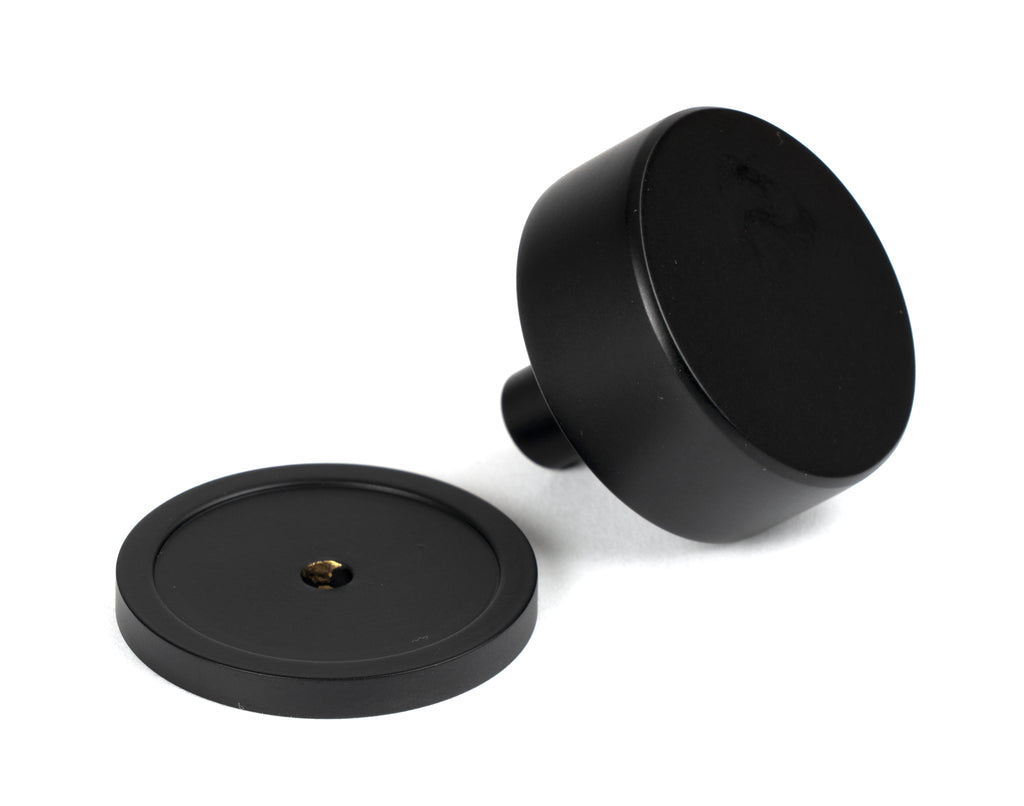 From The Anvil's Matt Black 38mm Kelso Cabinet Knob