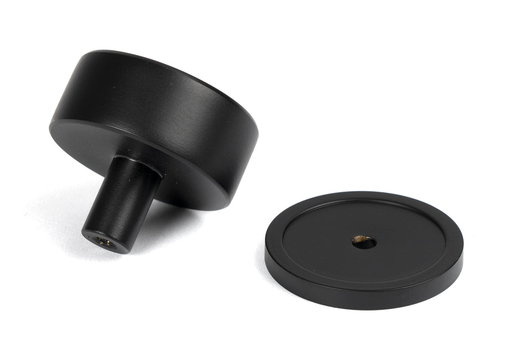 From The Anvil's Matt Black 38mm Kelso Cabinet Knob