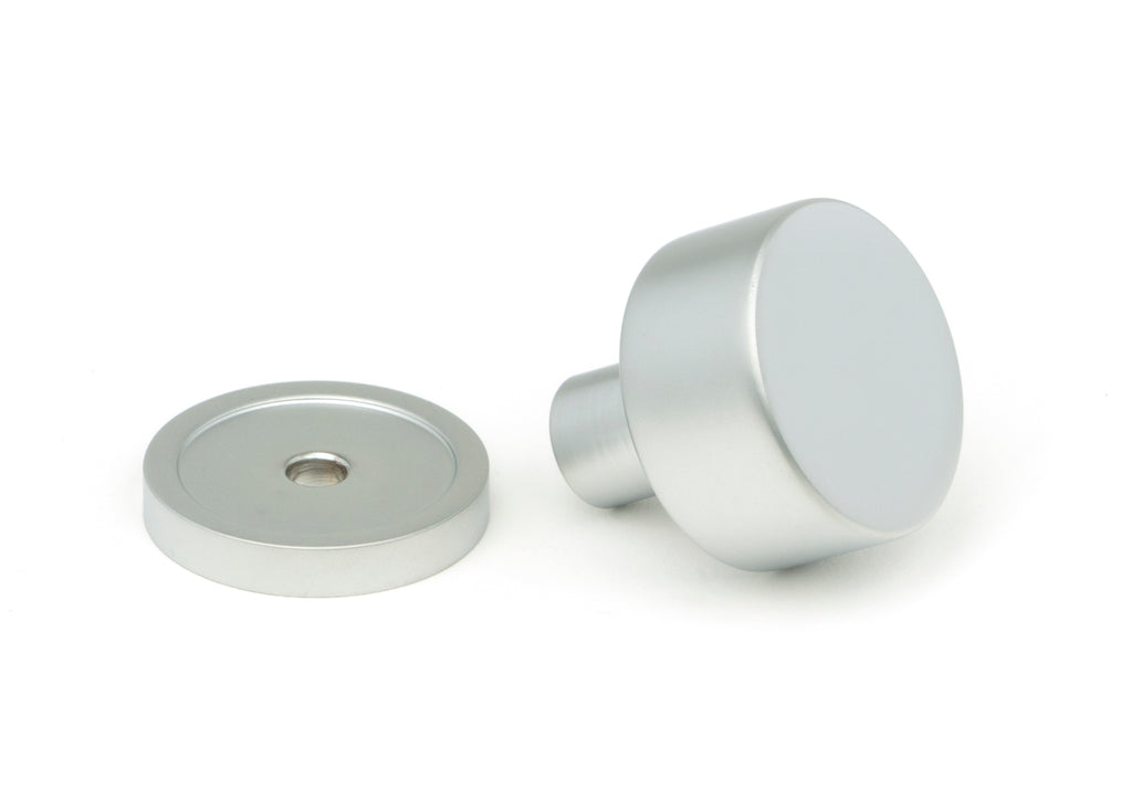 From The Anvil's Satin Chrome 25mm Kelso Cabinet Knob