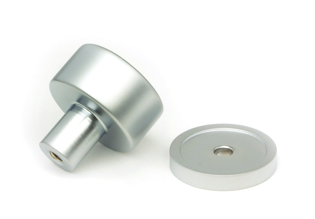 From The Anvil's Satin Chrome 25mm Kelso Cabinet Knob