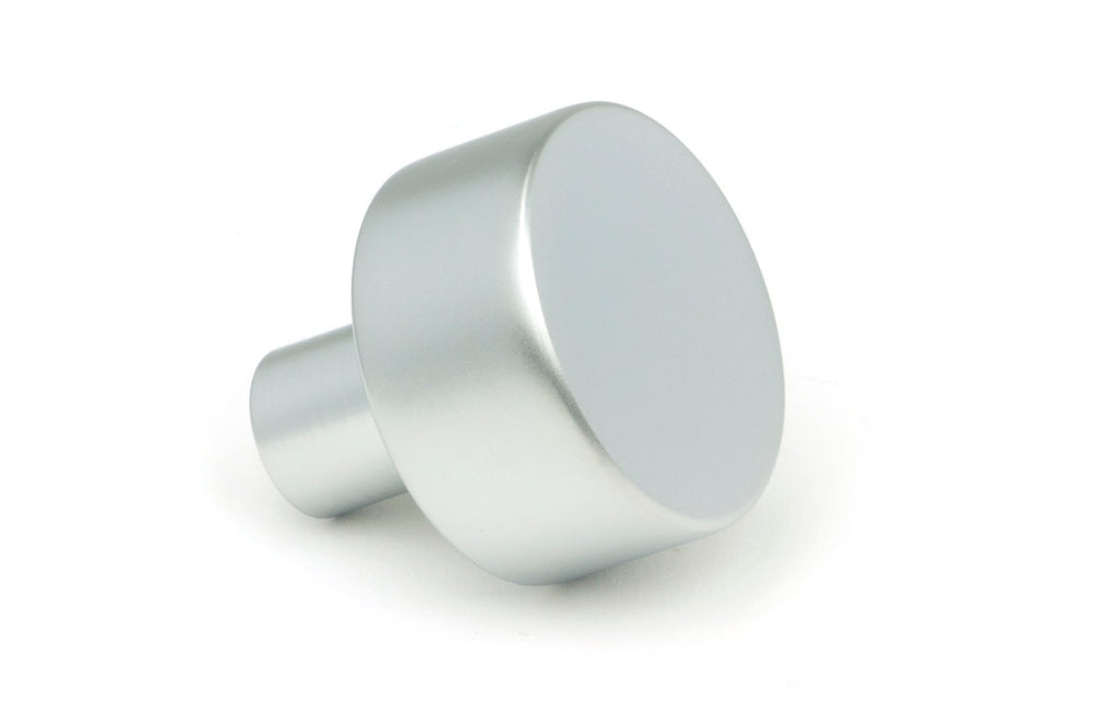 From The Anvil's Satin Chrome 25mm Kelso Cabinet Knob