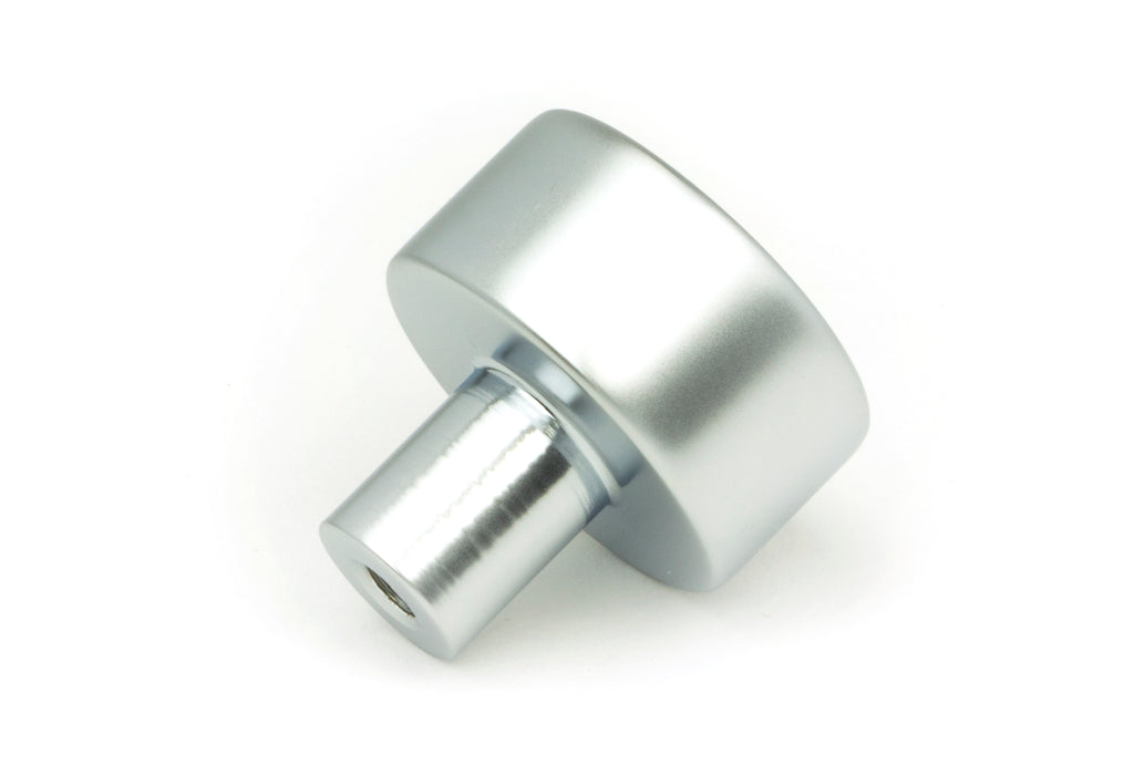 From The Anvil's Satin Chrome 25mm Kelso Cabinet Knob