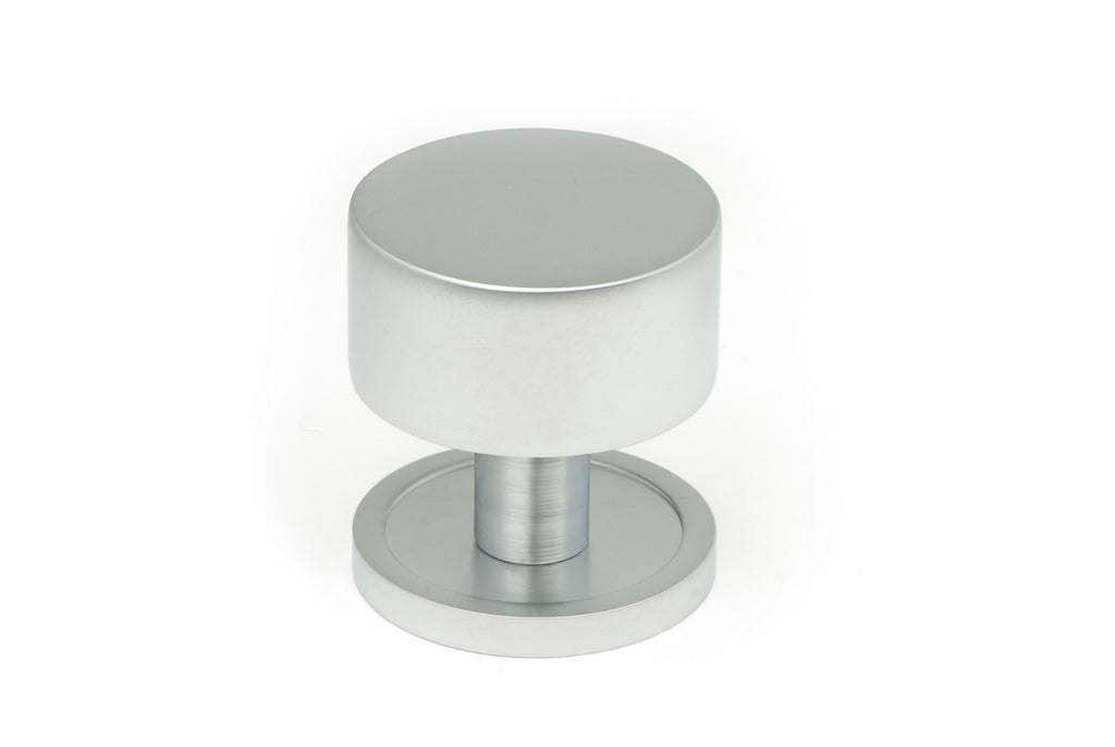 From The Anvil's Satin Chrome 32mm Kelso Cabinet Knob