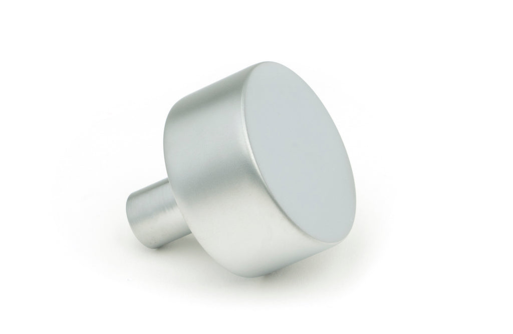 From The Anvil's Satin Chrome 32mm Kelso Cabinet Knob