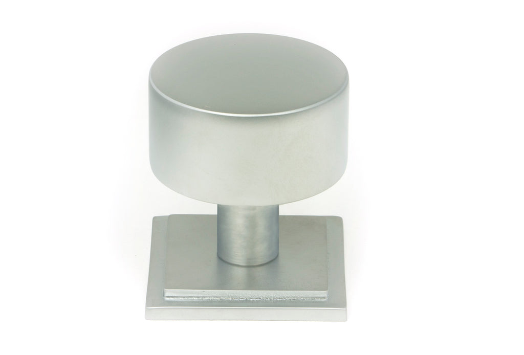 From The Anvil's Satin Chrome 32mm Kelso Cabinet Knob