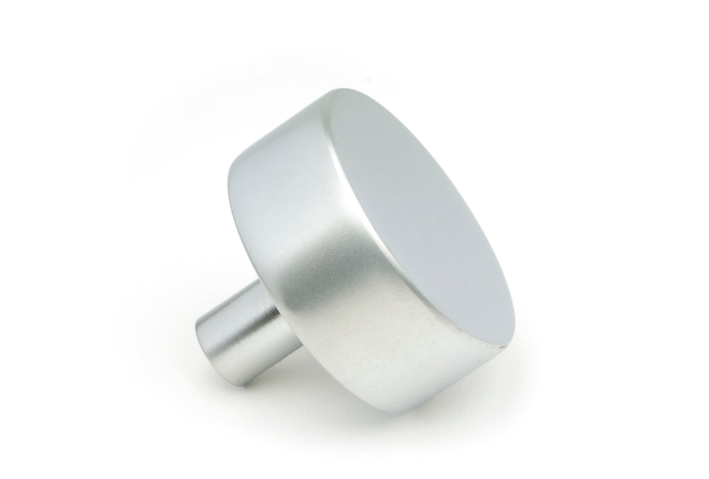 From The Anvil's Satin Chrome 38mm Kelso Cabinet Knob