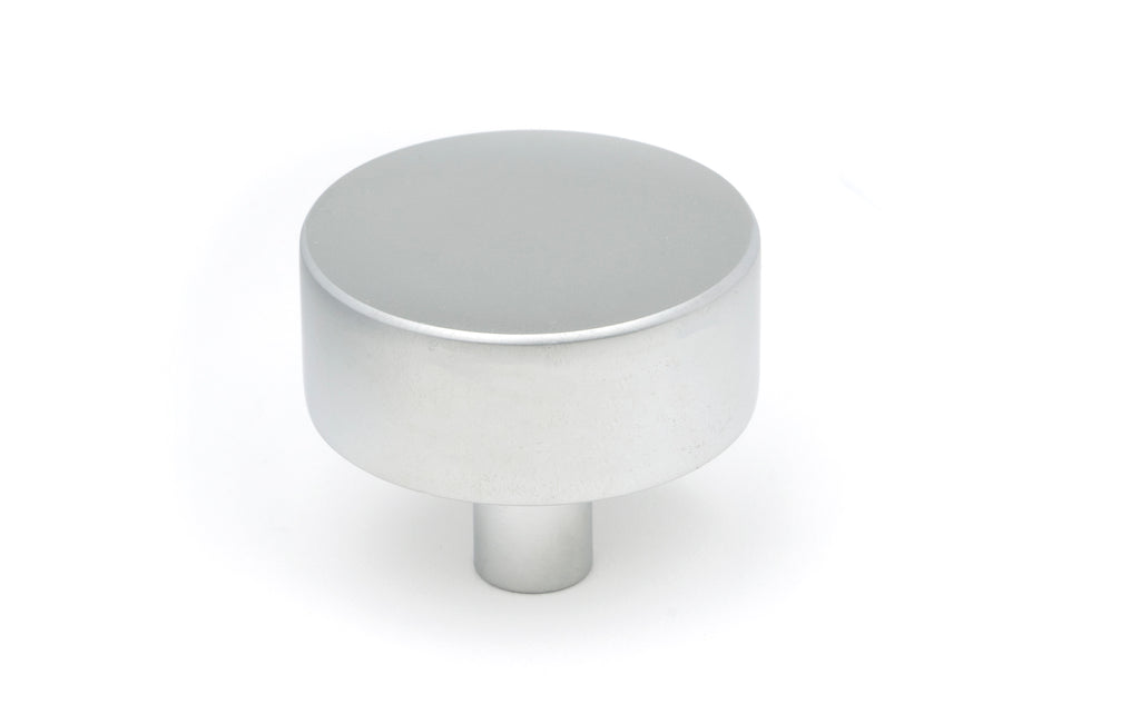 From The Anvil's Satin Chrome 38mm Kelso Cabinet Knob