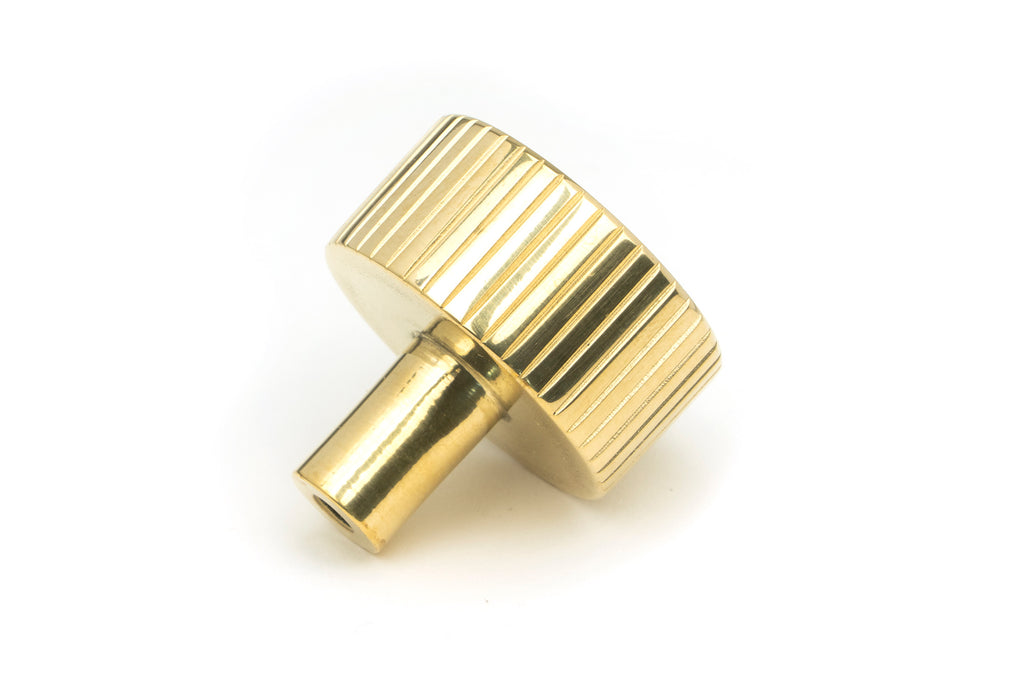 From The Anvil's Polished Brass 32mm Judd Cabinet Knob