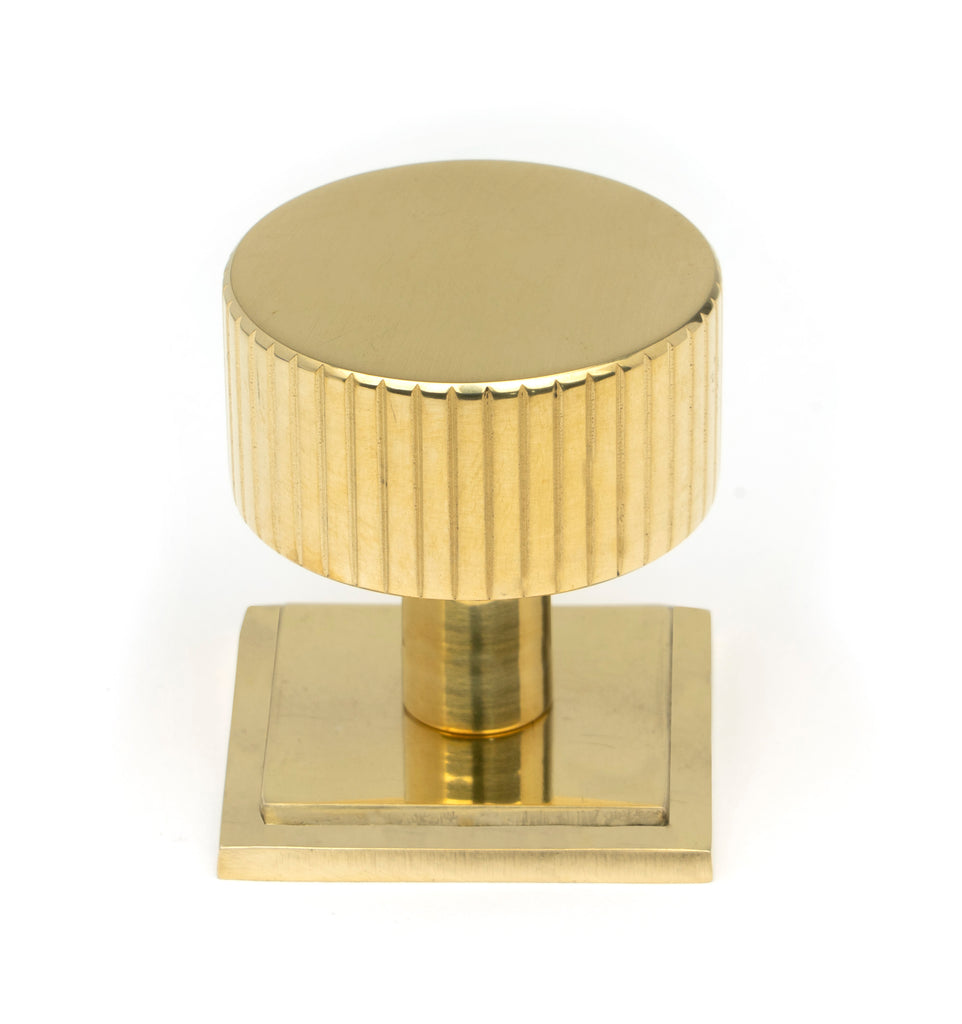 From The Anvil's Polished Brass 32mm Judd Cabinet Knob