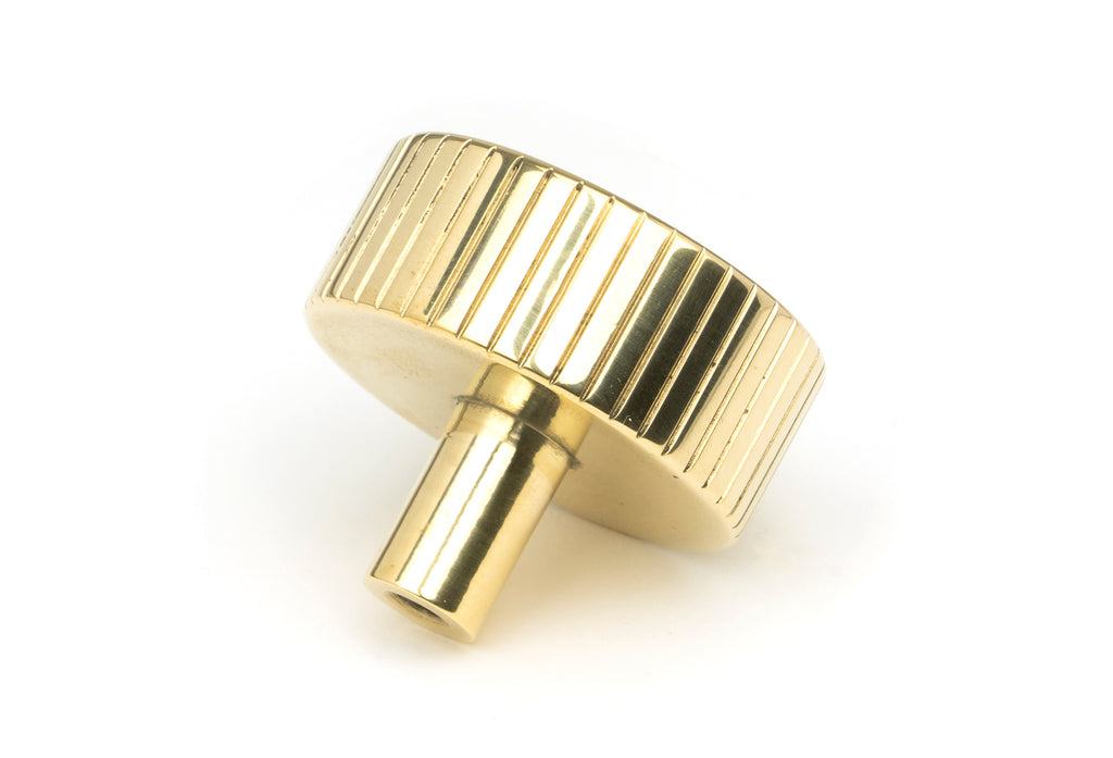 From The Anvil's Polished Brass 38mm Judd Cabinet Knob