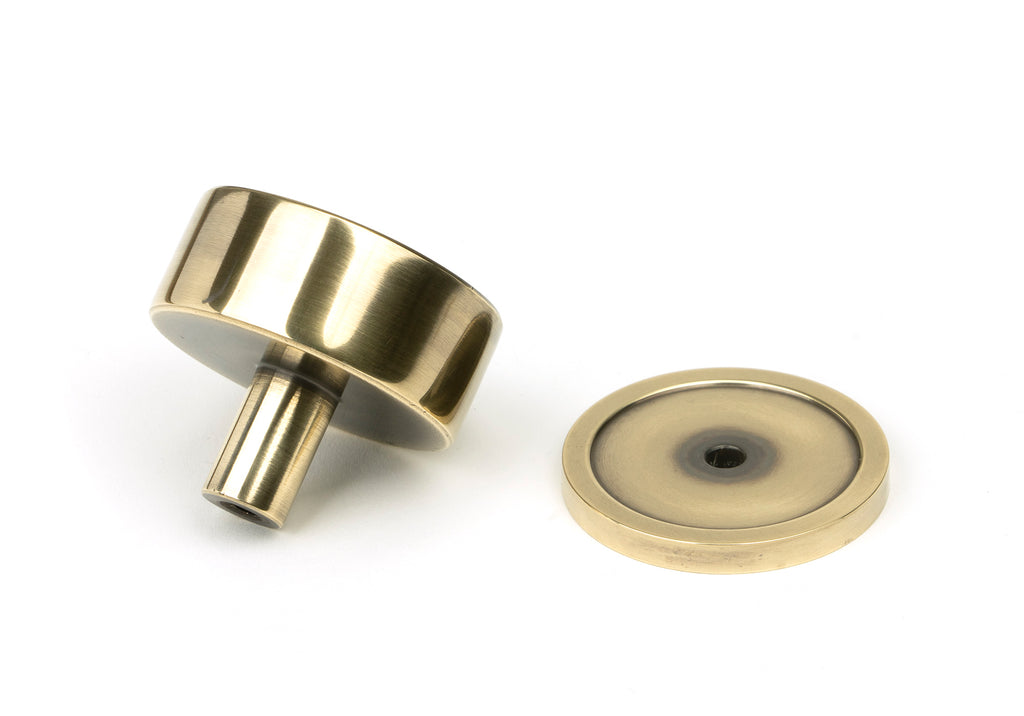 From The Anvil's Aged Brass 38mm Kelso Cabinet Knob