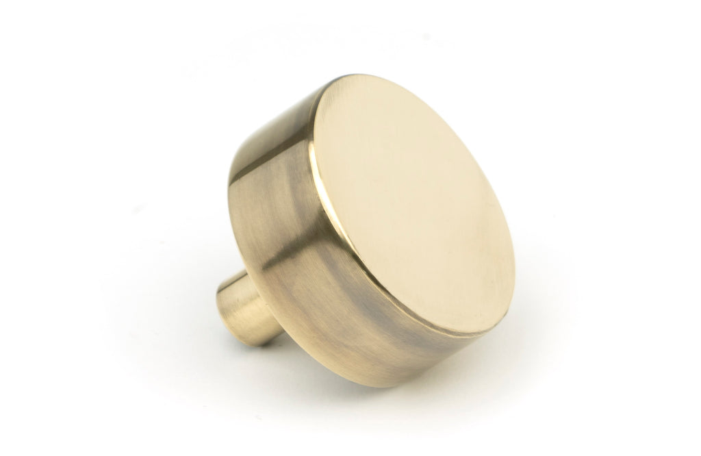 From The Anvil's Aged Brass 38mm Kelso Cabinet Knob