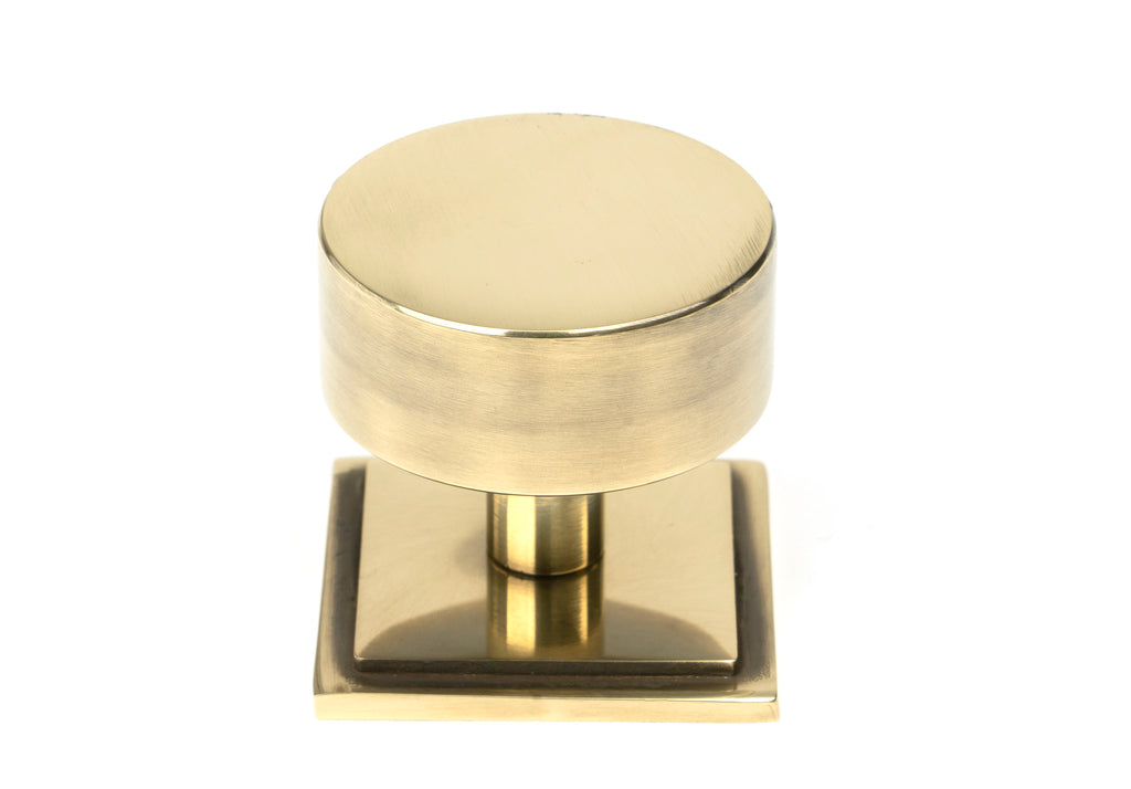 From The Anvil's Aged Brass 38mm Kelso Cabinet Knob