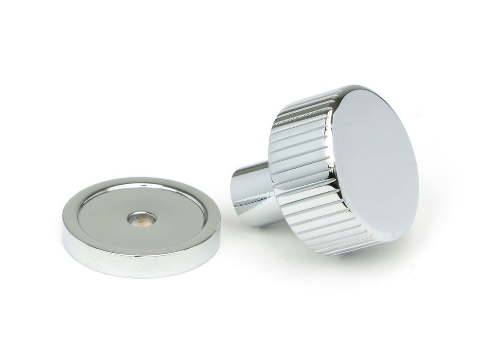 From The Anvil's Polished Chrome 25mm Judd Cabinet Knob