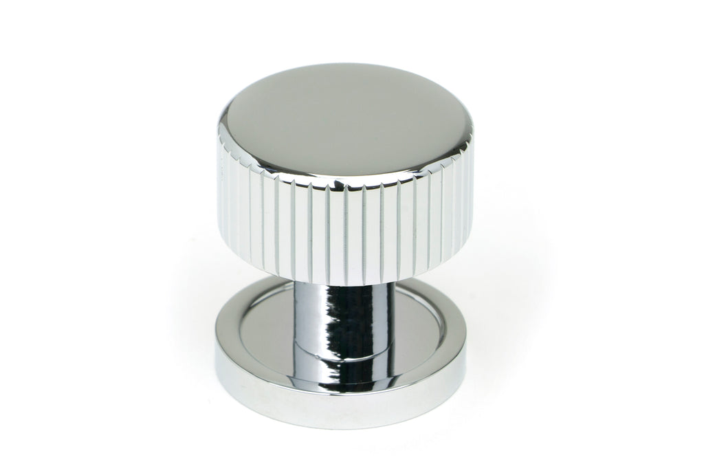 From The Anvil's Polished Chrome 25mm Judd Cabinet Knob