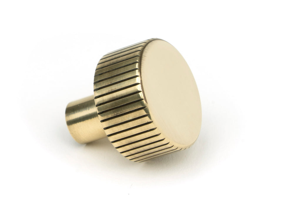 From The Anvil's Aged Brass 25mm Judd Cabinet Knob