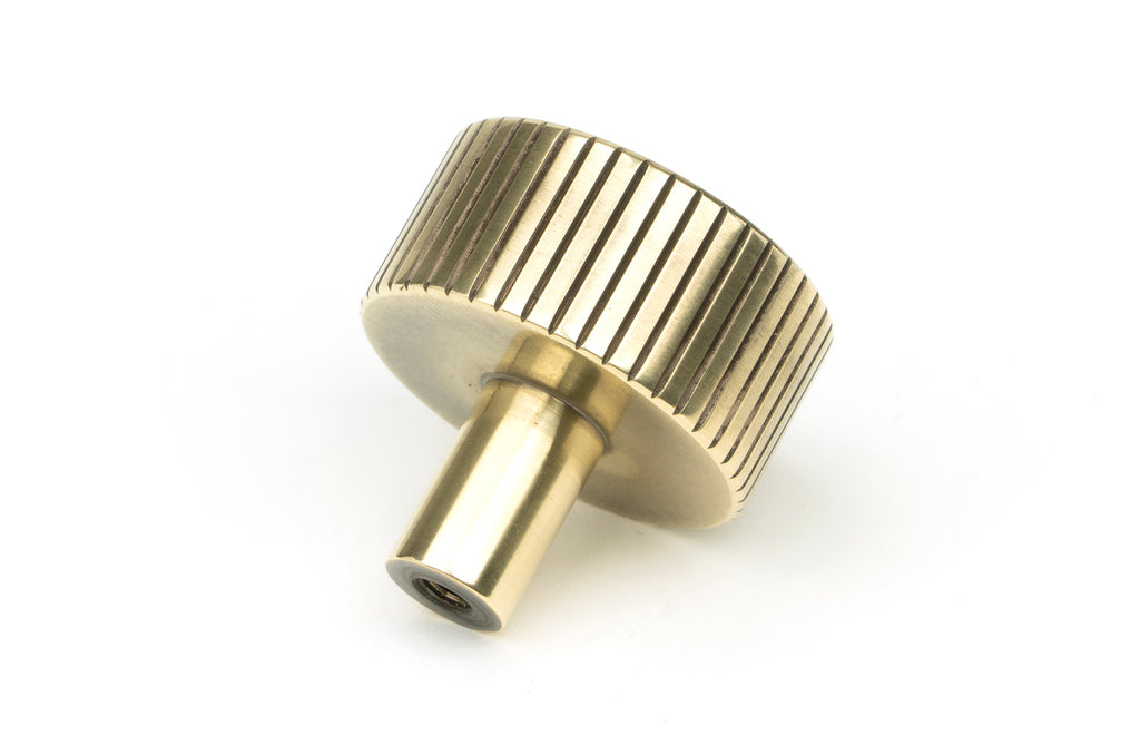 From The Anvil's Aged Brass 32mm Judd Cabinet Knob