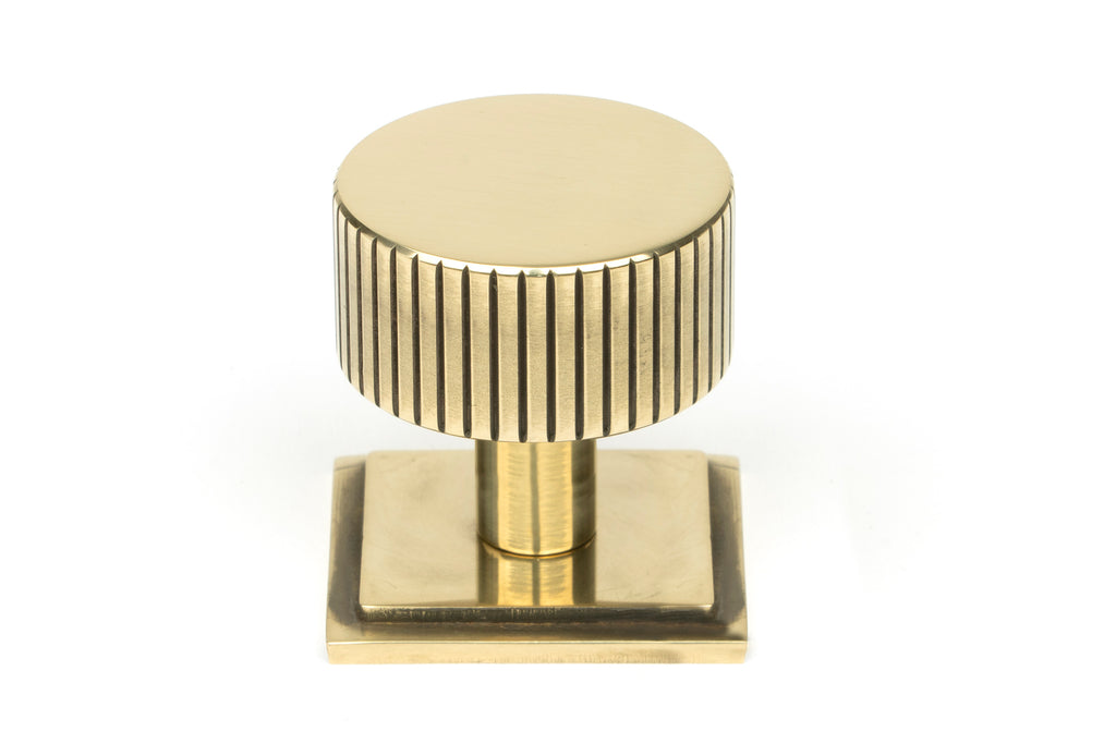 From The Anvil's Aged Brass 32mm Judd Cabinet Knob