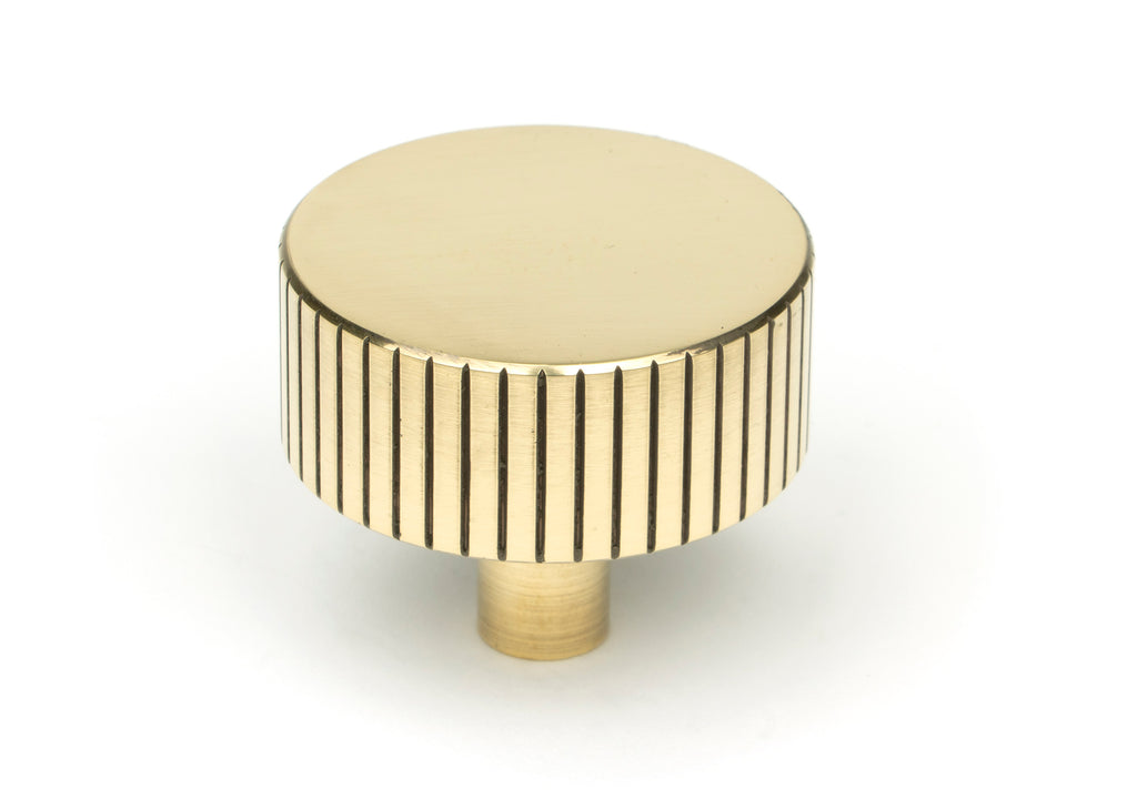 From The Anvil's Aged Brass 38mm Judd Cabinet Knob