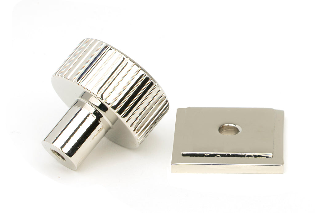 From The Anvil's Polished Nickel 25mm Judd Cabinet Knob