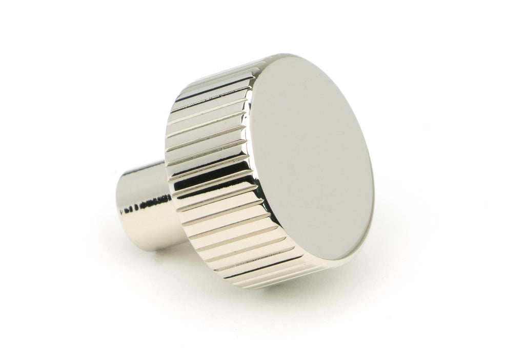 From The Anvil's Polished Nickel 25mm Judd Cabinet Knob