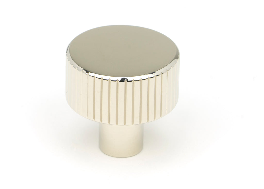 From The Anvil's Polished Nickel 25mm Judd Cabinet Knob