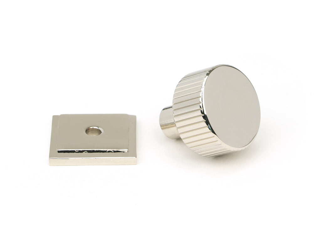 From The Anvil's Polished Nickel 25mm Judd Cabinet Knob