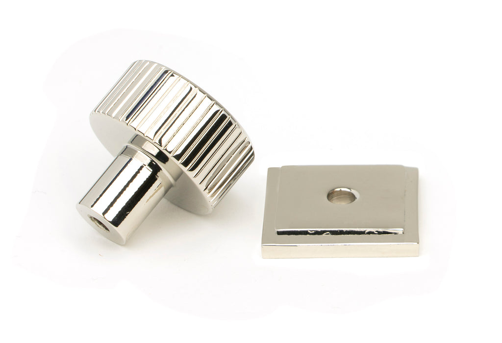 From The Anvil's Polished Nickel 25mm Judd Cabinet Knob