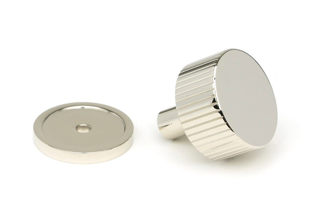 From The Anvil's Polished Nickel 32mm Judd Cabinet Knob