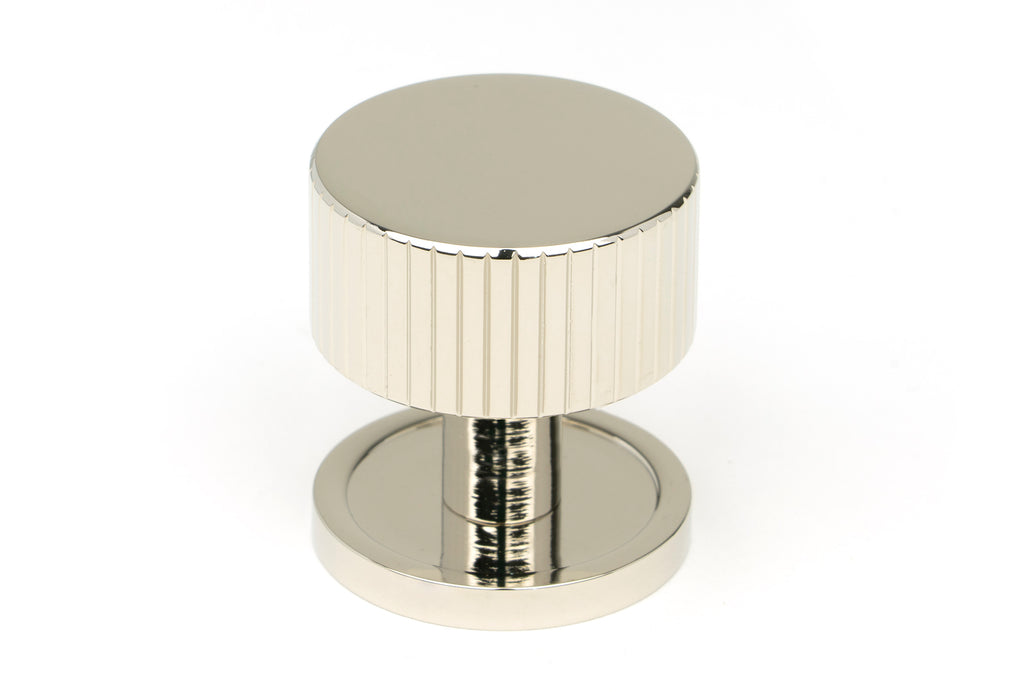 From The Anvil's Polished Nickel 32mm Judd Cabinet Knob