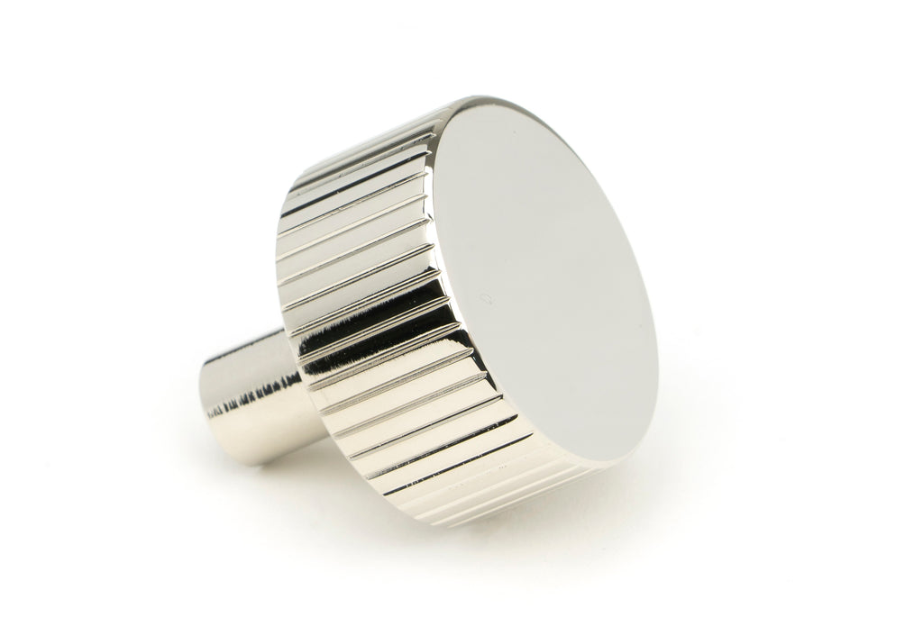 From The Anvil's Polished Nickel 32mm Judd Cabinet Knob