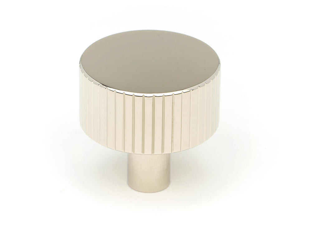 From The Anvil's Polished Nickel 32mm Judd Cabinet Knob