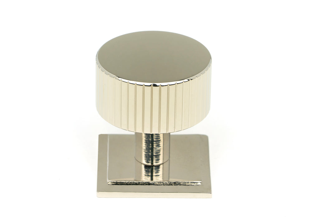 From The Anvil's Polished Nickel 32mm Judd Cabinet Knob