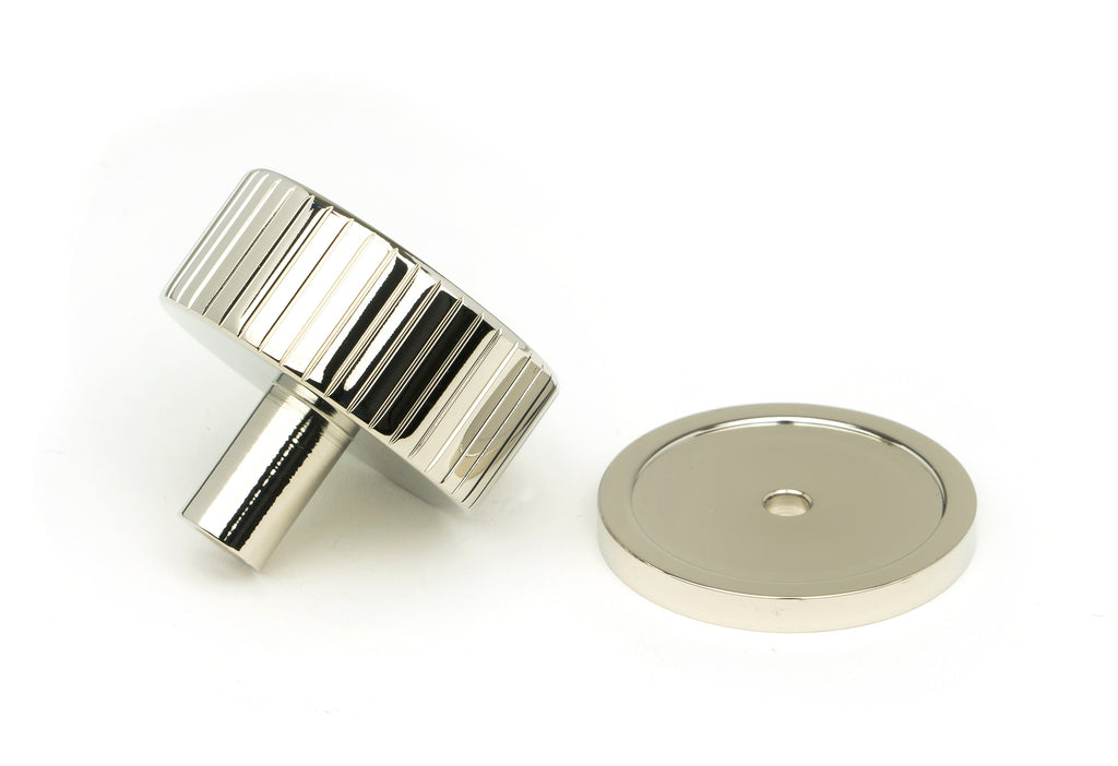 From The Anvil's Polished Nickel 38mm Judd Cabinet Knob