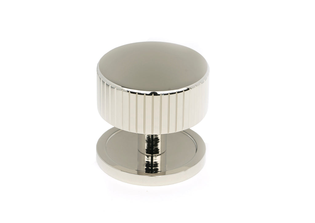 From The Anvil's Polished Nickel 38mm Judd Cabinet Knob