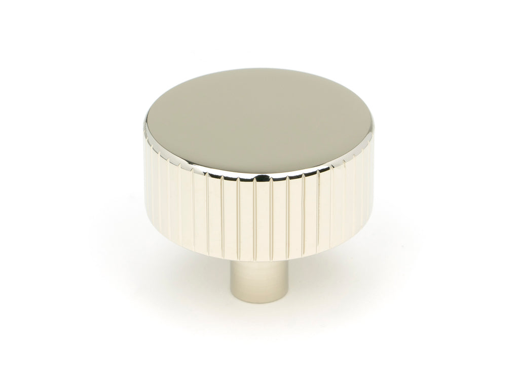 From The Anvil's Polished Nickel 38mm Judd Cabinet Knob