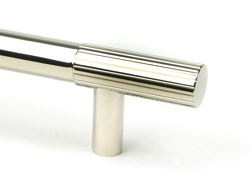 From The Anvil's Polished Nickel Judd Pull Handle