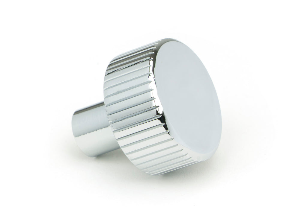 From The Anvil's Polished Chrome 25mm Judd Cabinet Knob