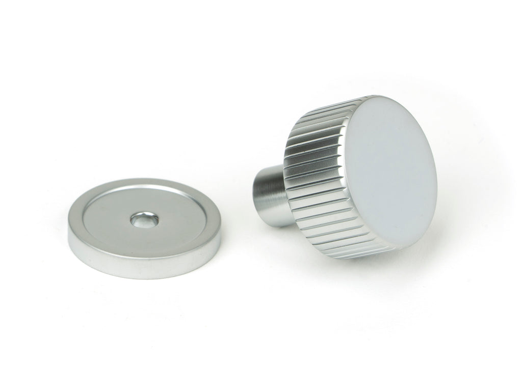 From The Anvil's Satin Chrome 25mm Judd Cabinet Knob