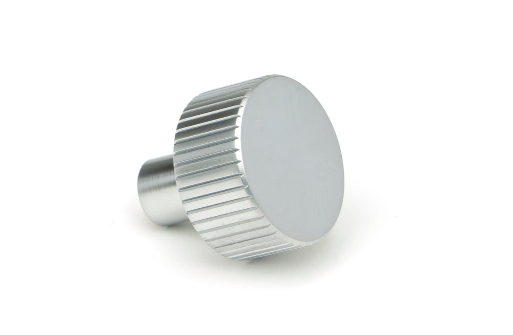 From The Anvil's Satin Chrome 25mm Judd Cabinet Knob