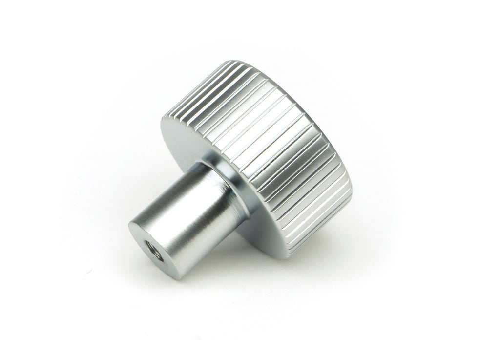 From The Anvil's Satin Chrome 25mm Judd Cabinet Knob