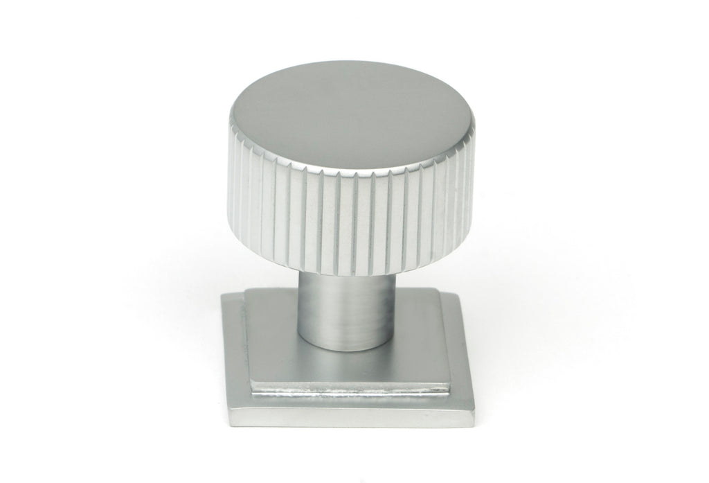 From The Anvil's Satin Chrome 25mm Judd Cabinet Knob