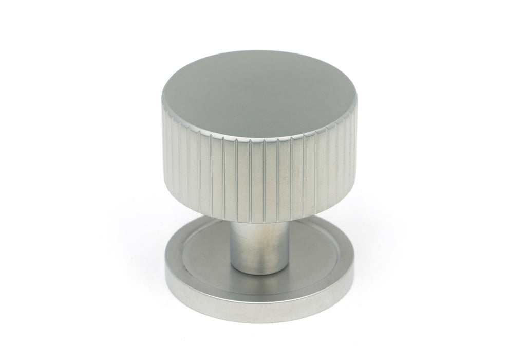 From The Anvil's Satin Chrome 32mm Judd Cabinet Knob