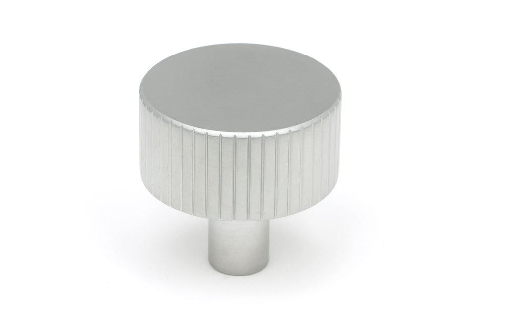 From The Anvil's Satin Chrome 32mm Judd Cabinet Knob