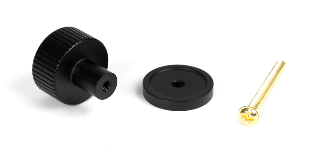 From The Anvil's Matt Black 25mm Judd Cabinet Knob