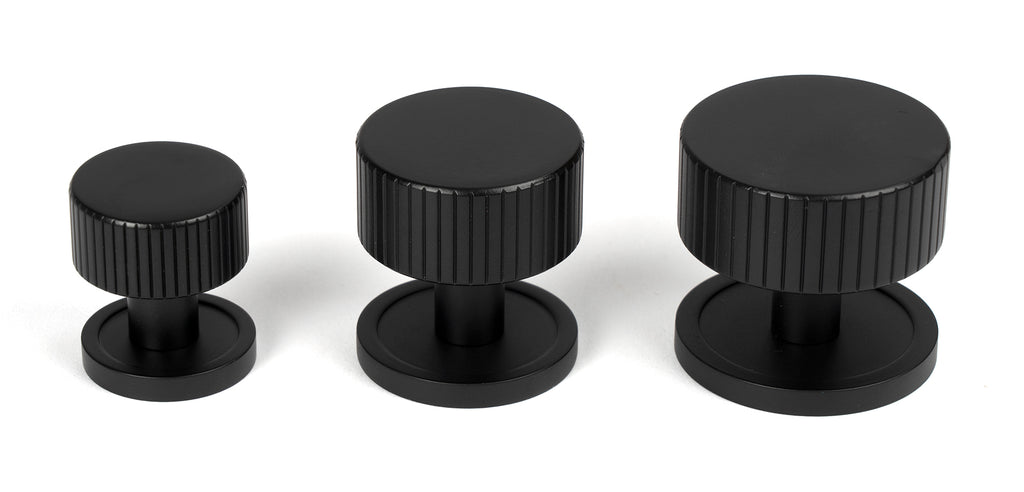 From The Anvil's Matt Black 25mm Judd Cabinet Knob