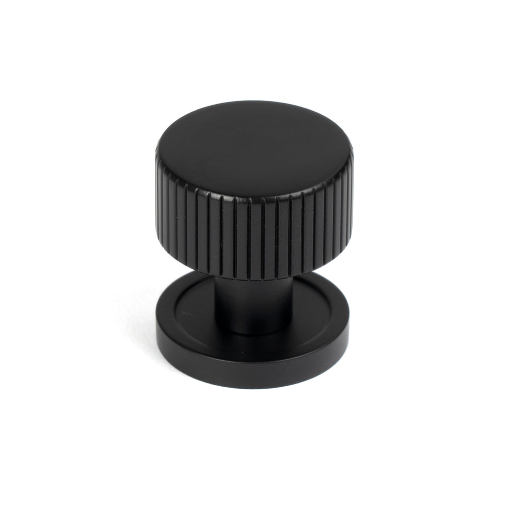 From The Anvil's Matt Black 25mm Judd Cabinet Knob